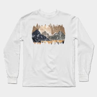 Late afternoon in the mountains Long Sleeve T-Shirt